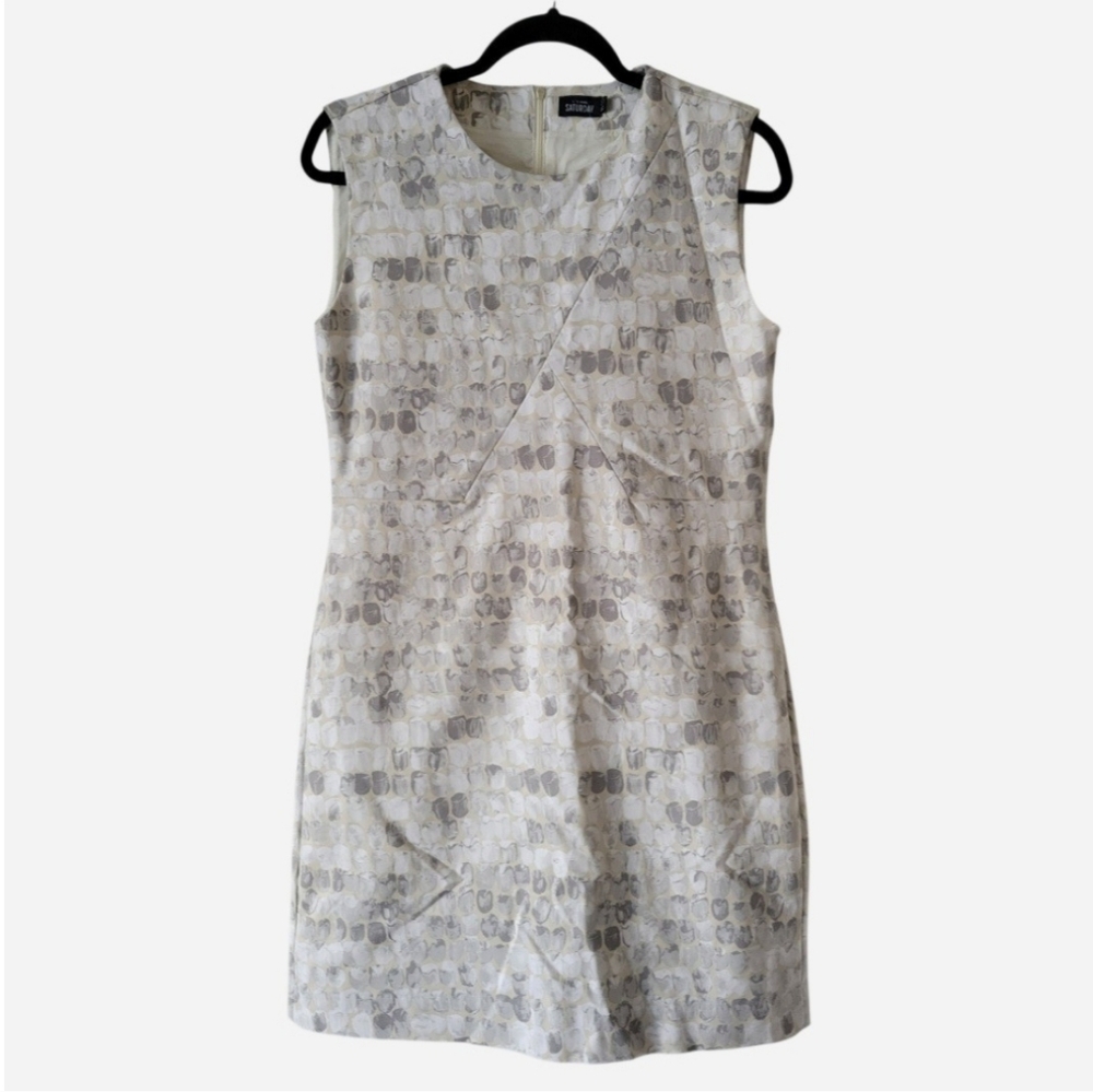 Kate Spade Shift Dress NWT Art Lover Gray Business Casual Formal Career Office